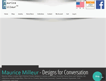 Tablet Screenshot of mauricemilleur.com